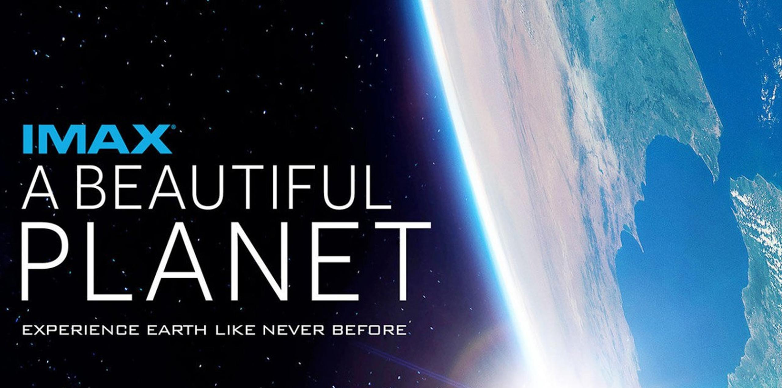 "A Beautiful Planet" es uno de los tres documentales que se estarán exhibiendo en la sala IMAX de Montehiedra.