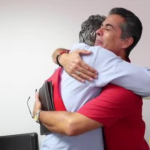 ¡Wepa! Emotiva sorpresa de Braulio Castillo a su hermano Jorge Castillo
