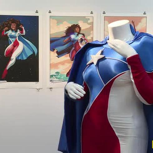 "La Borinqueña", una heroína del cómic al rescate de Puerto Rico
