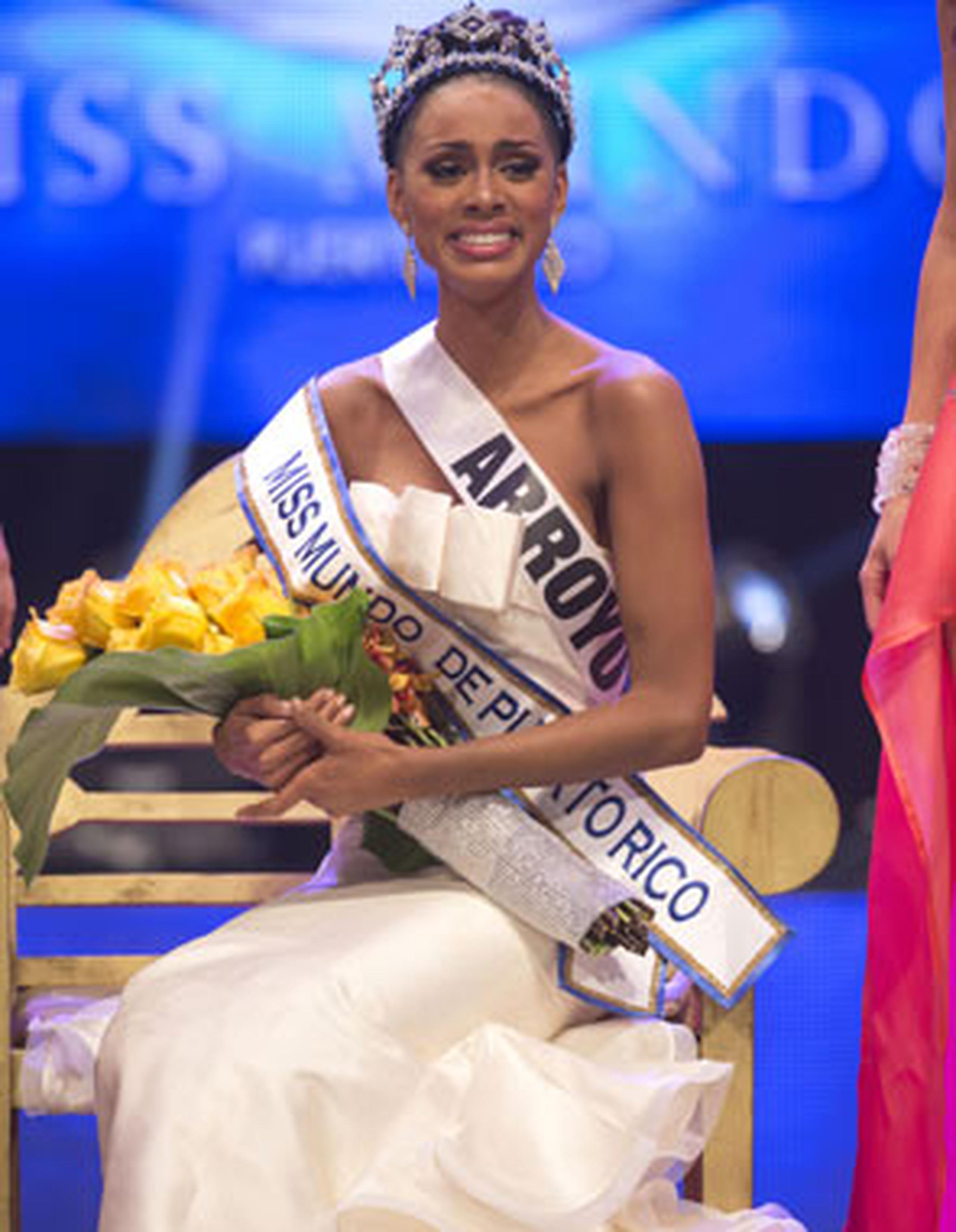 La nueva reina había participado antes en concursos de belleza, entre ellos Miss Universe PR 2013. (tonito.zayas@gfrmedia.com)