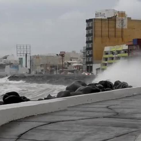 Veracruz amaneció con un frío pelú