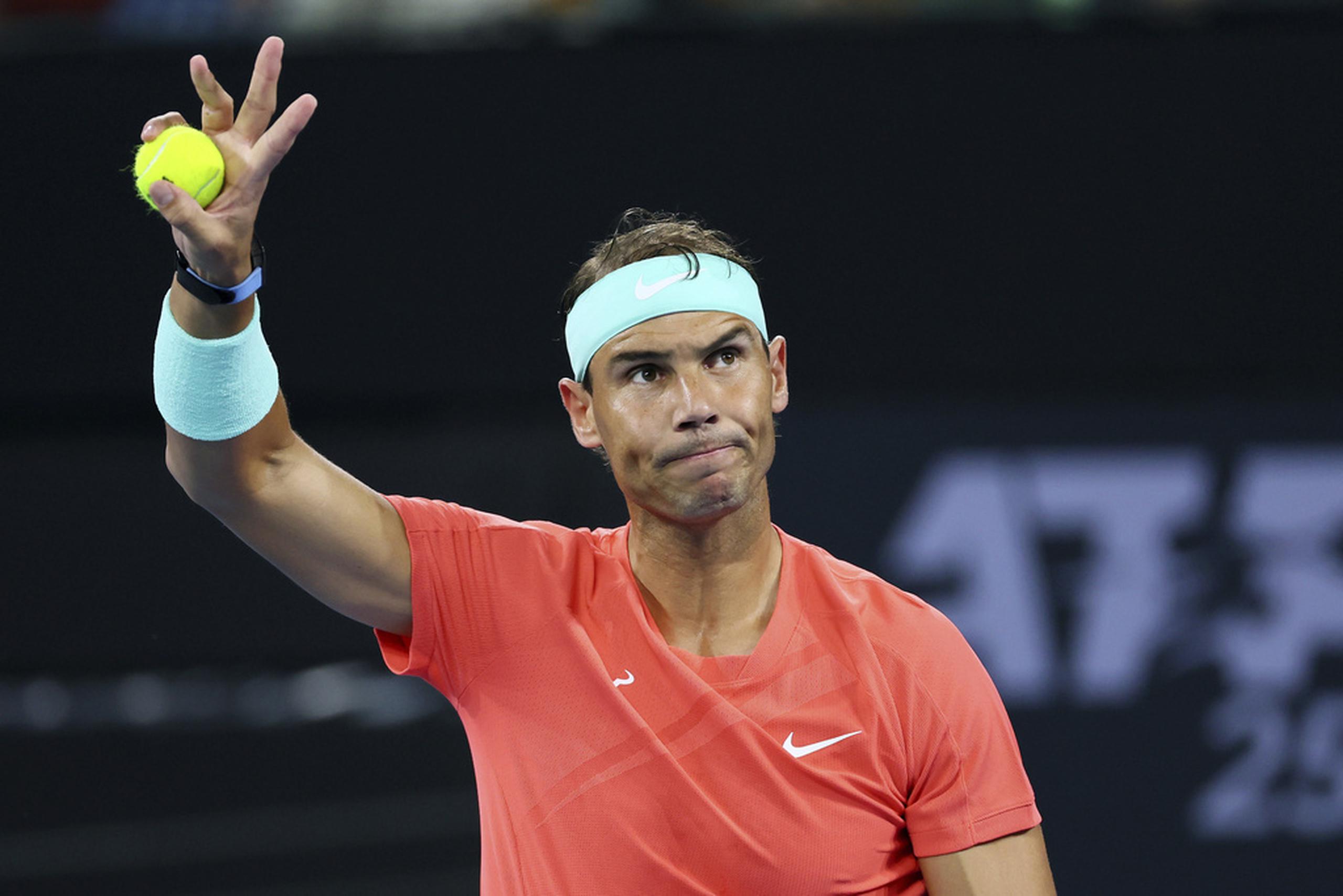 Rafael Nadal pasó a la segunda ronda de un torneo por primera vez en tres meses.
