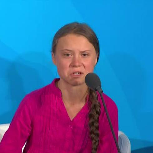 Trump manda a Greta Thunberg al cine para que se "relaje"