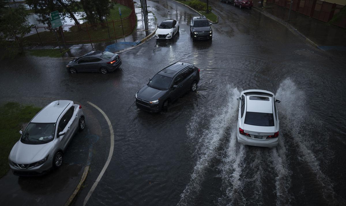 A flood warning has been issued for the metro area