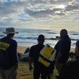 Continúan hoy la búsqueda de joven militar que fue arrastrado por corrientes en playa de Luquillo