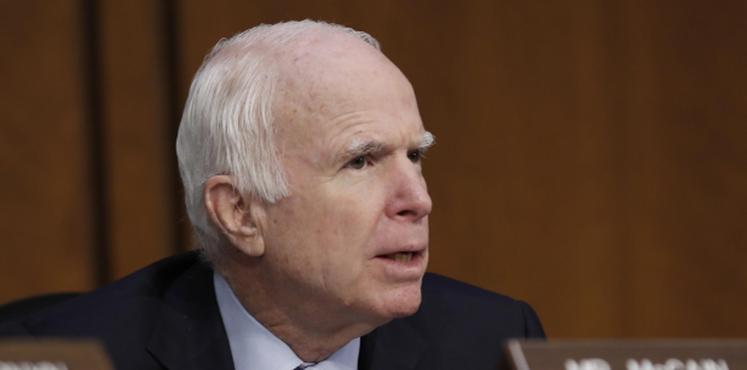 John McCain. (AP / Alex Brandon)
