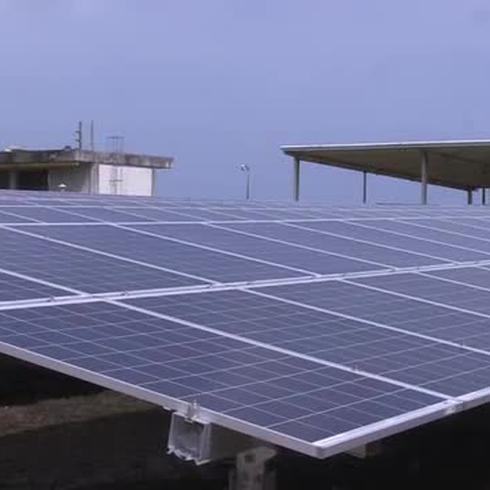 Energía solar en planta de la AAA en Humacao