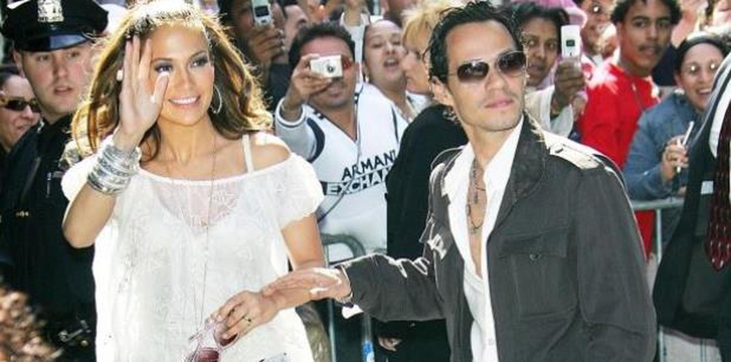 Jennifer Lopez revela cuál es su secreto para su buena relación con Marc Anthony. (AP)