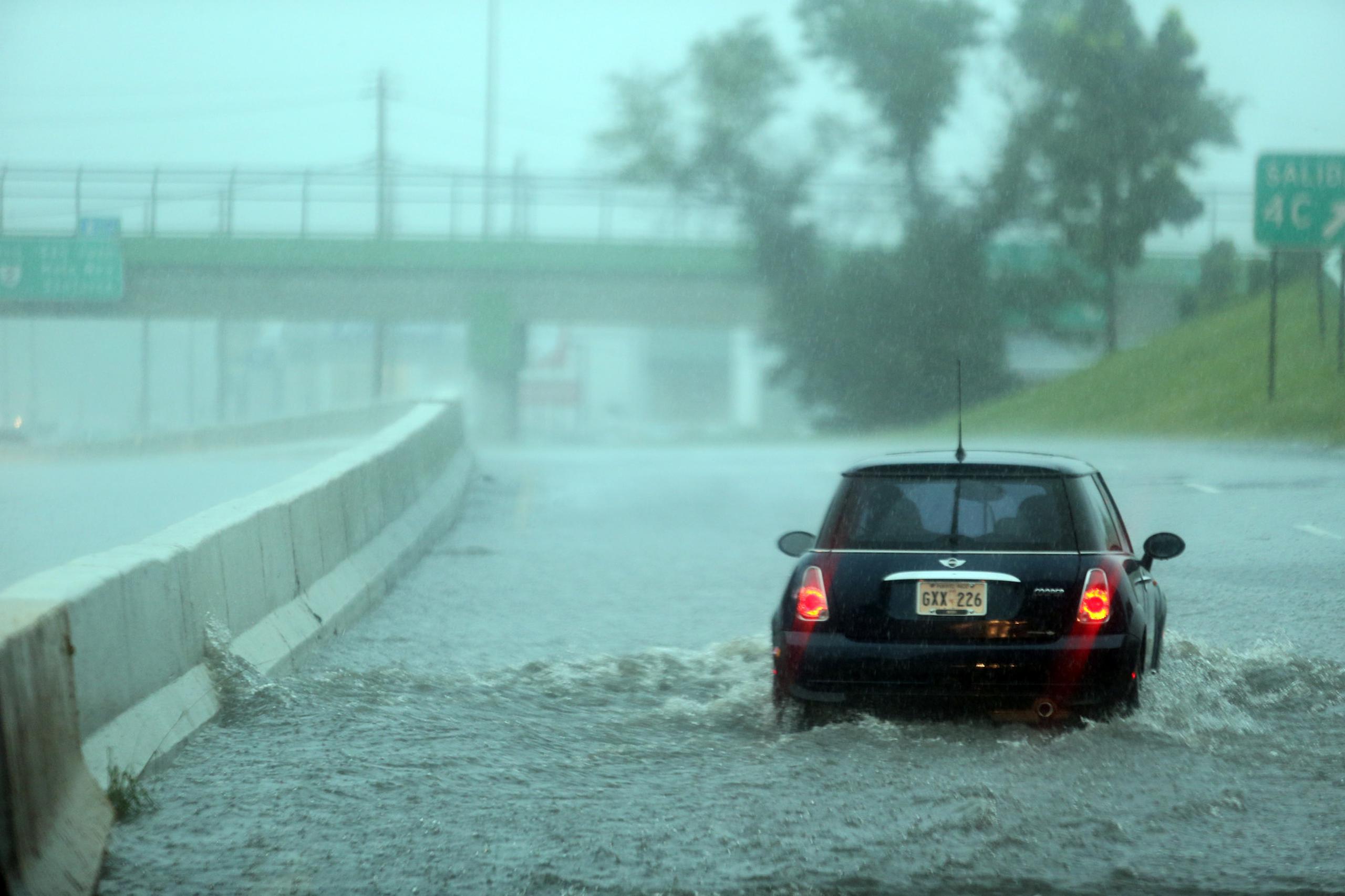 El área metropolitana también estará propensa a inundaciones.