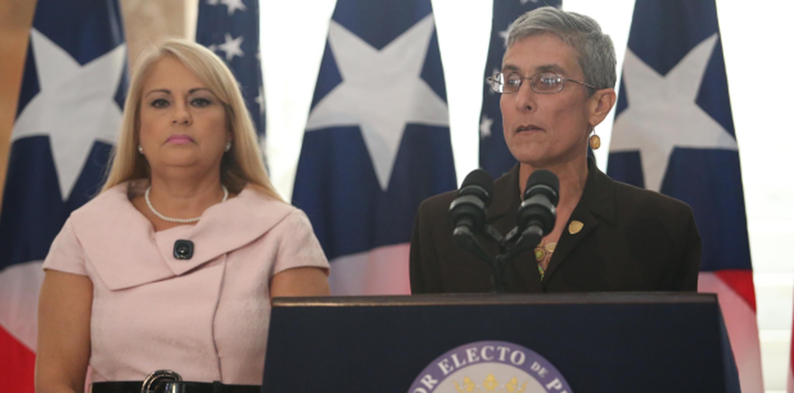La procuradora Vázquez y la coronela Hernández asumirán nuevos puestos en el gabinete. (juan.martinez@gfrmedia.com)
