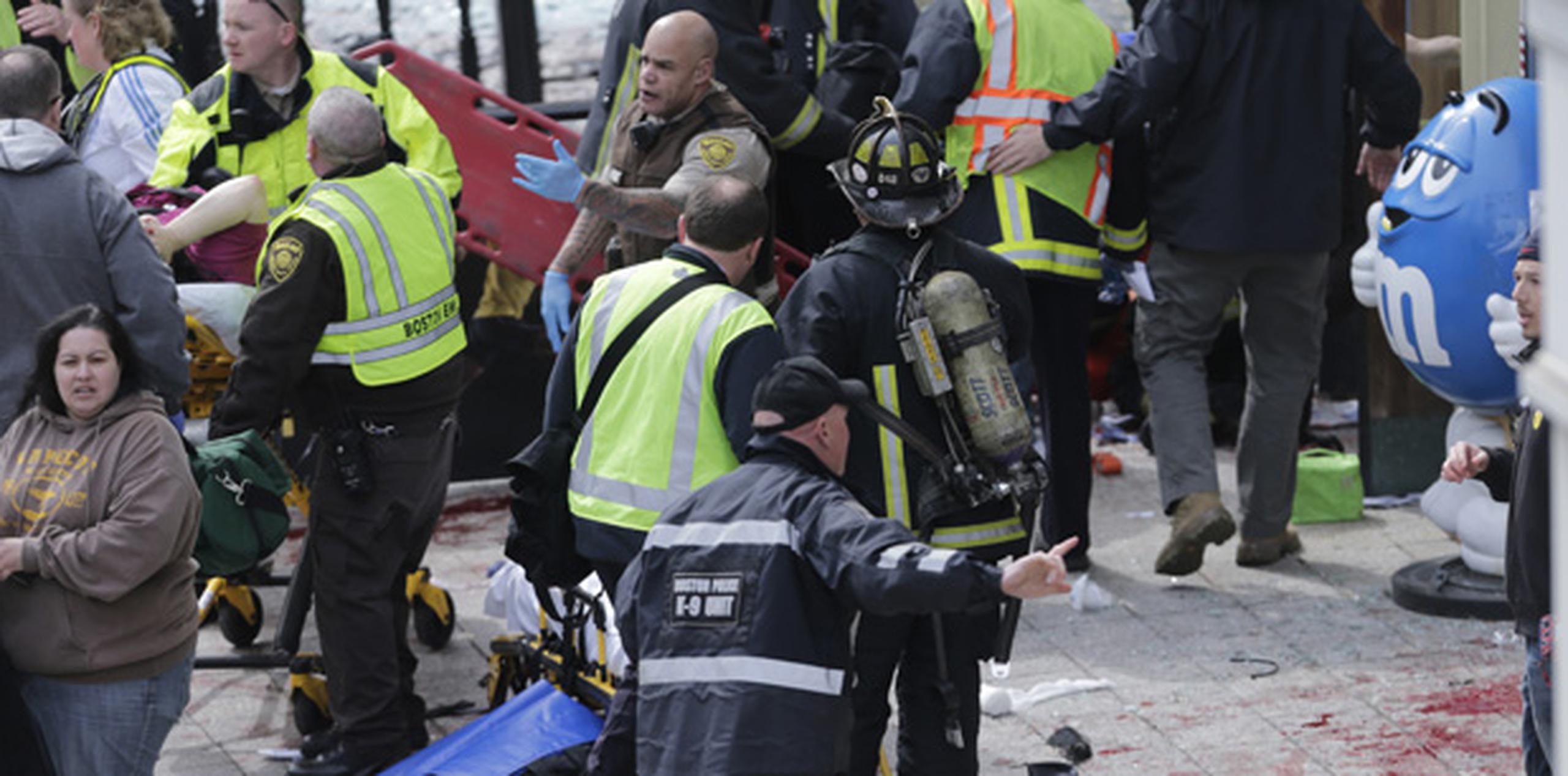 La policía de Boston ha hallado al menos dos artefactos explosivos que fueron desmantelados de manera controlada. (AP)