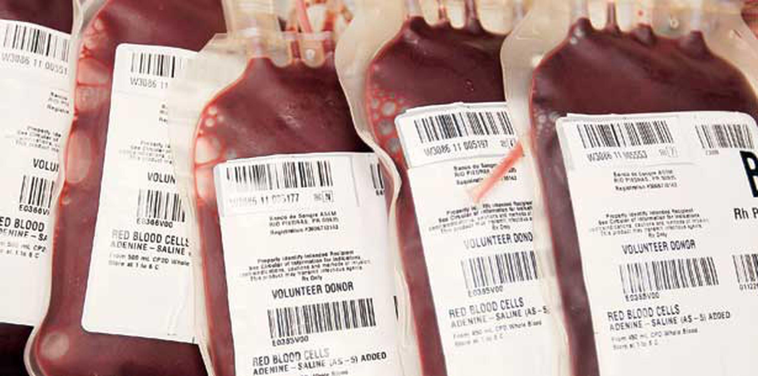 La especialista dijo que hay otras modalidades como sustitutos de la transfusión de sangre, pero las mismas no están disponibles en Puerto Rico. (Archivo)