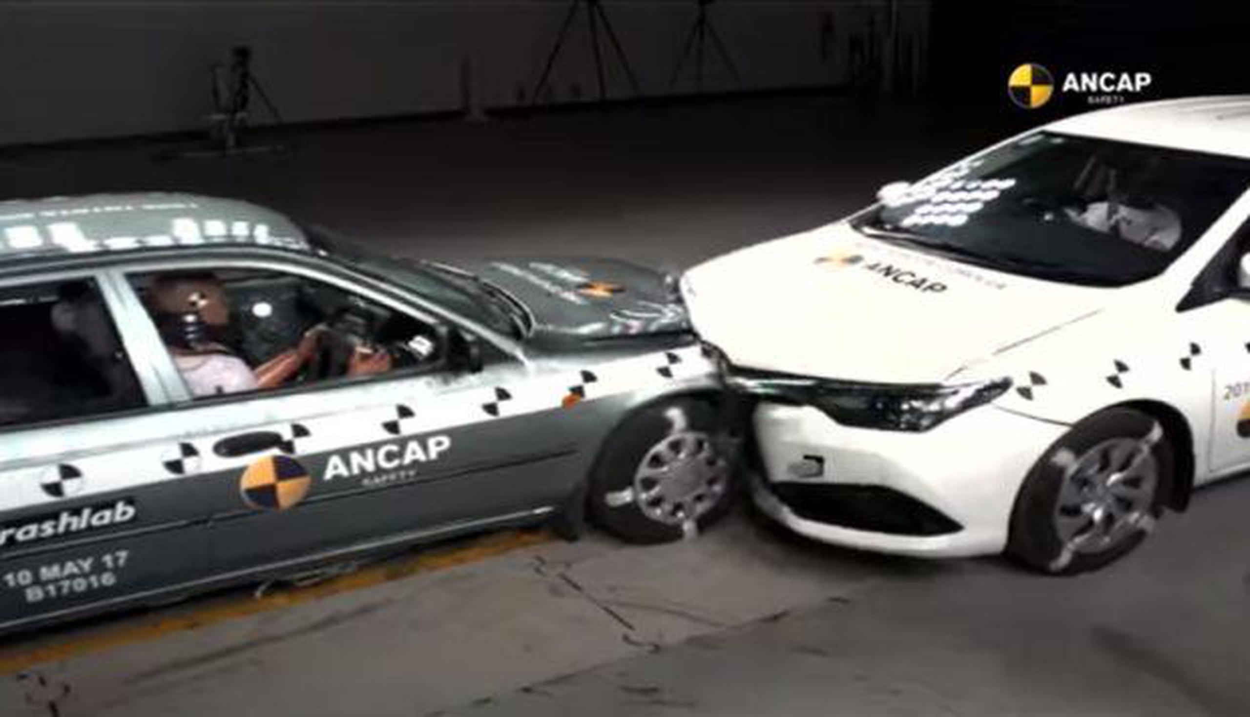 La intensión de la ANCAP era resaltar cuán importante es la nueva tecnología de seguridad en vehículos para prevenir lesiones en posibles accidentes. (Foto: captura de YouTube)