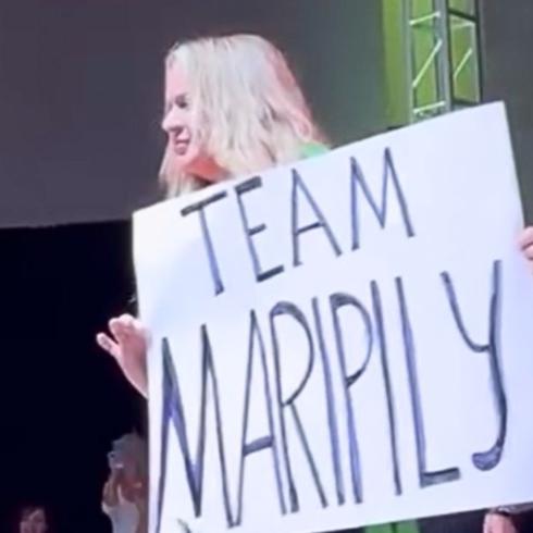 Ednita impacta en concierto al declararse Team Maripily  