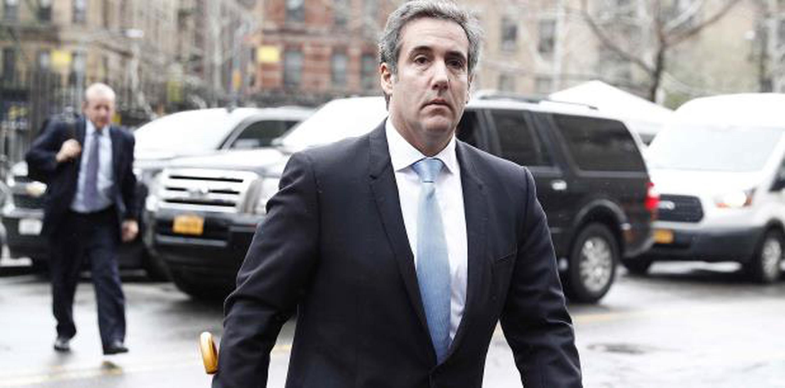 Los fiscales federales en Nueva York han dicho en público que investigan denuncias de que Cohen cometió fraude en sus negocios, pero no han dado a conocer los detalles.  (AP)

