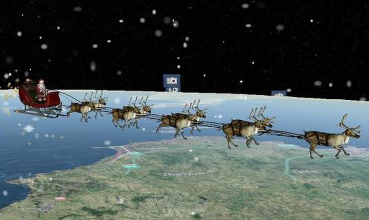 ¿Por dónde va Santa Claus? Primera Hora