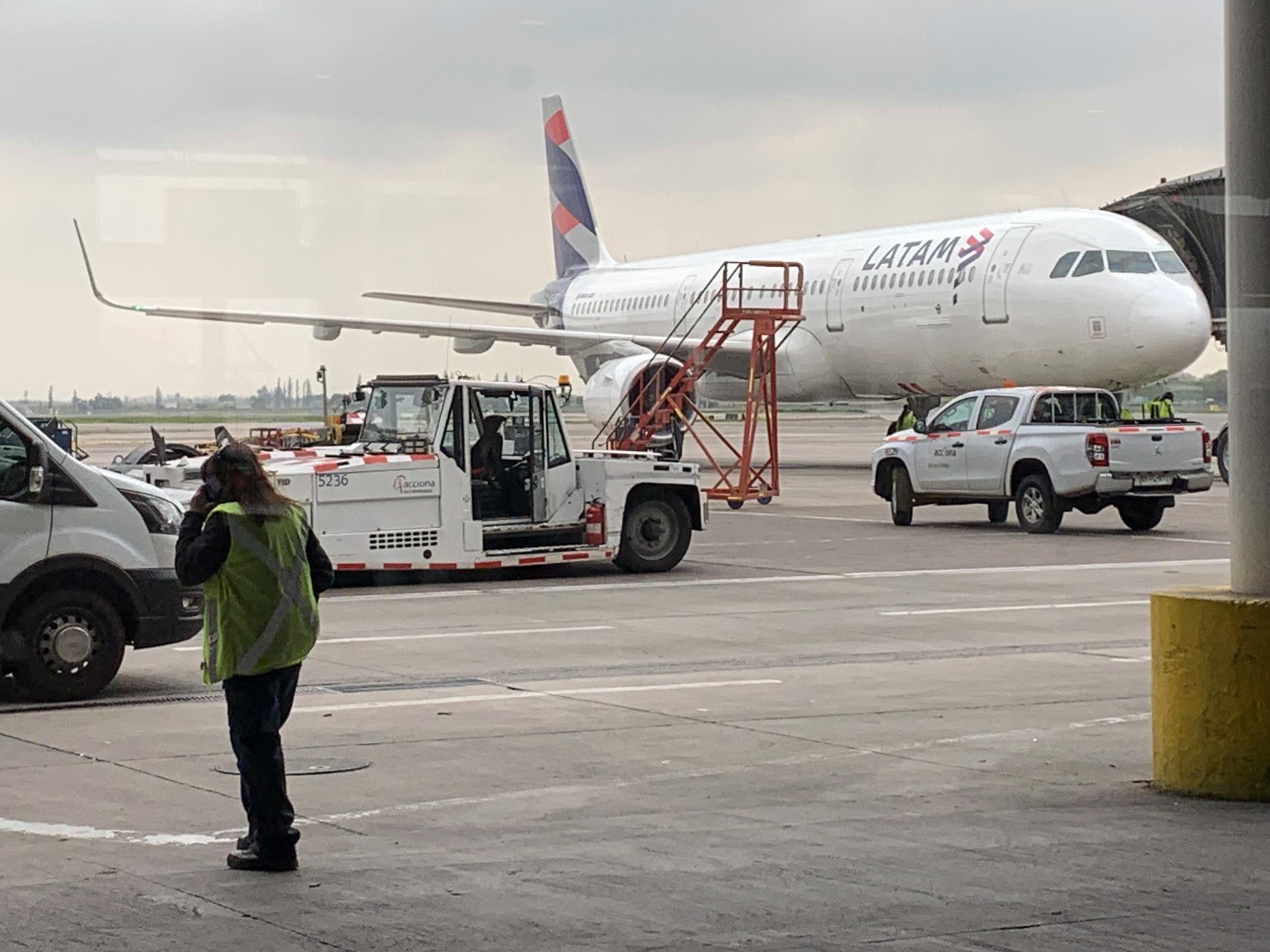 LATAM Airlines dijo en un comunicado que se había producido un “incidente” durante el vuelo que causó un “fuerte movimiento”.