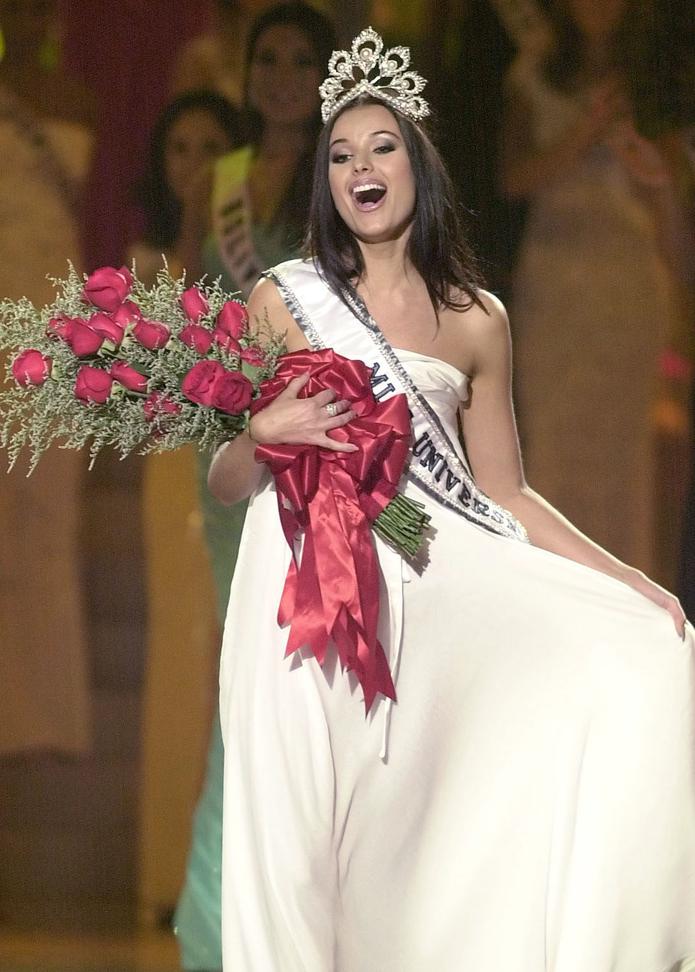 Oxana Fedorova fue Miss Universe 2002.