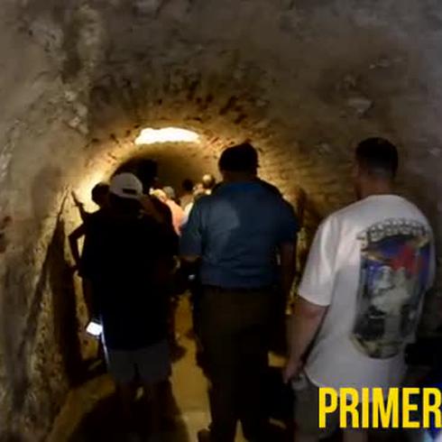 Exploran los túneles ocultos del Fuerte San Cristóbal