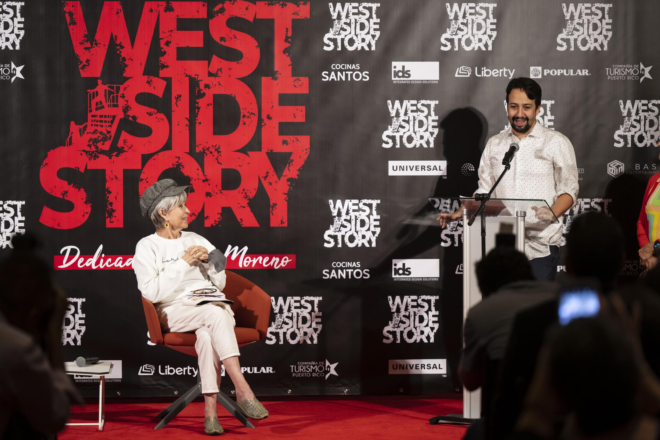 Lin-Manuel Miranda le confesó haber hecho uno de los personajes de "West Side Story" cuando cursaba el sexto grado.