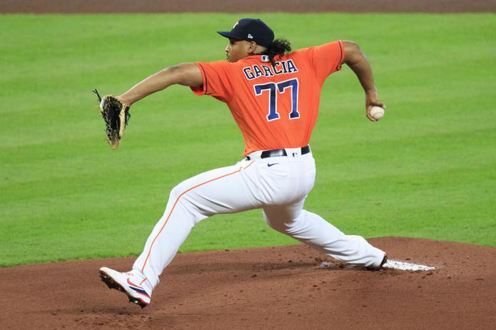 Luis García asegura sentirse emocionado de poder lanzar el sexto juego de la Serie Mundial ante los Braves de Atlanta.