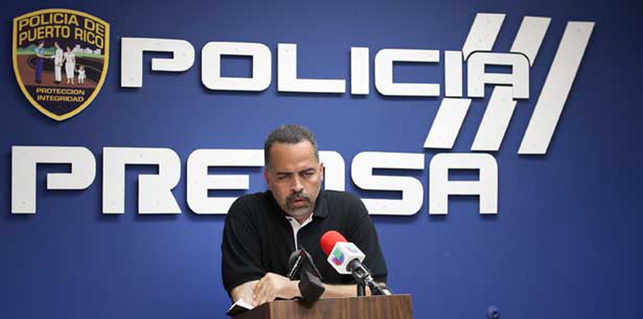 El inspector Rafael Rosa, jefe de la rama investigativa del área policiaca de Bayamón, dijo sentirse confiado que podrán localizar al vehículo y a su conductor en los próximos días.  (Archivo)