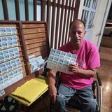Héctor Huertas lleva su “golpe de suerte” con la Lotería Tradicional
