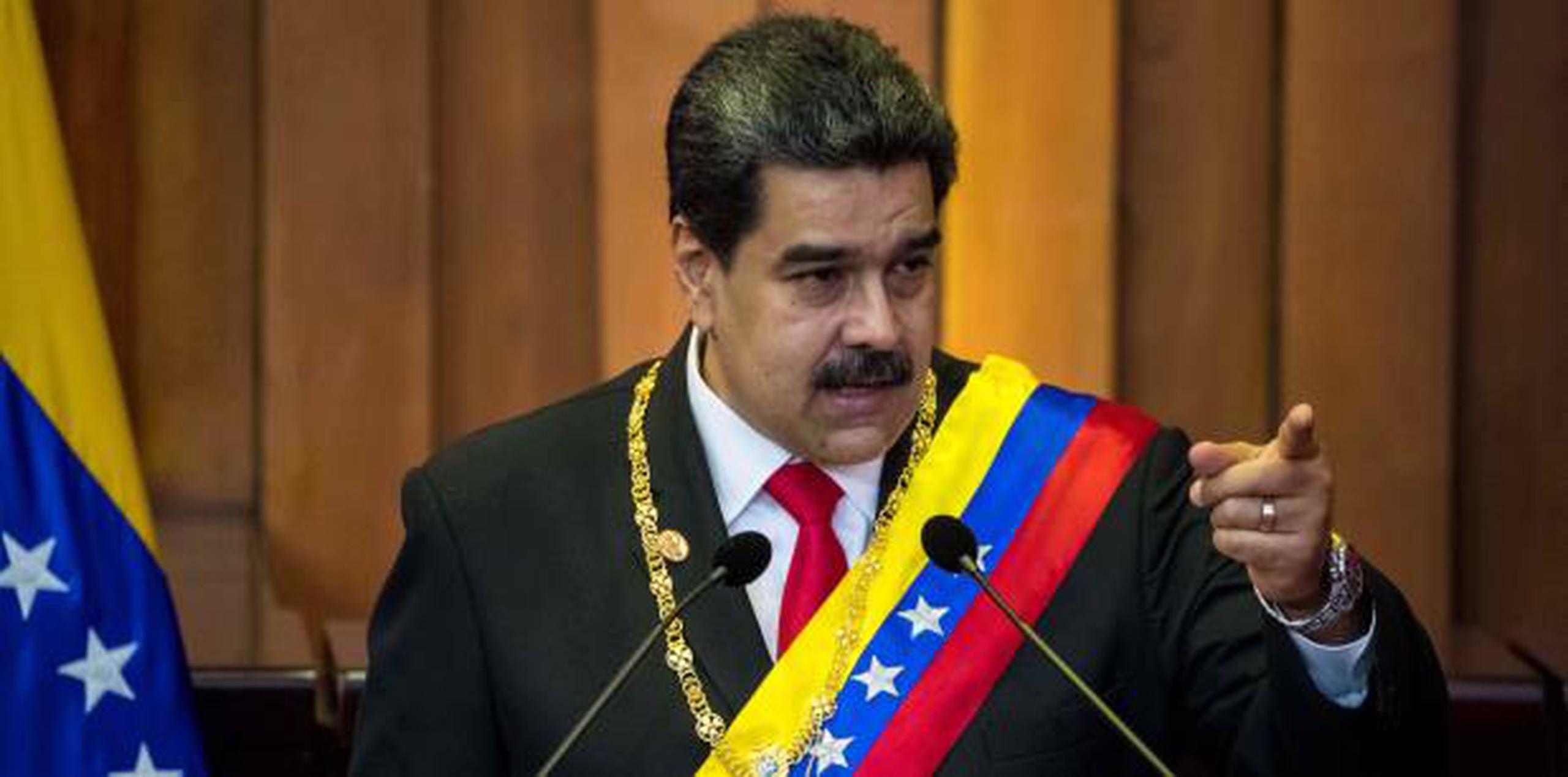 Según Maduro, Washington busca intervenir en las elecciones venezolanas porque sabe que "no puede ganar". (AP)

