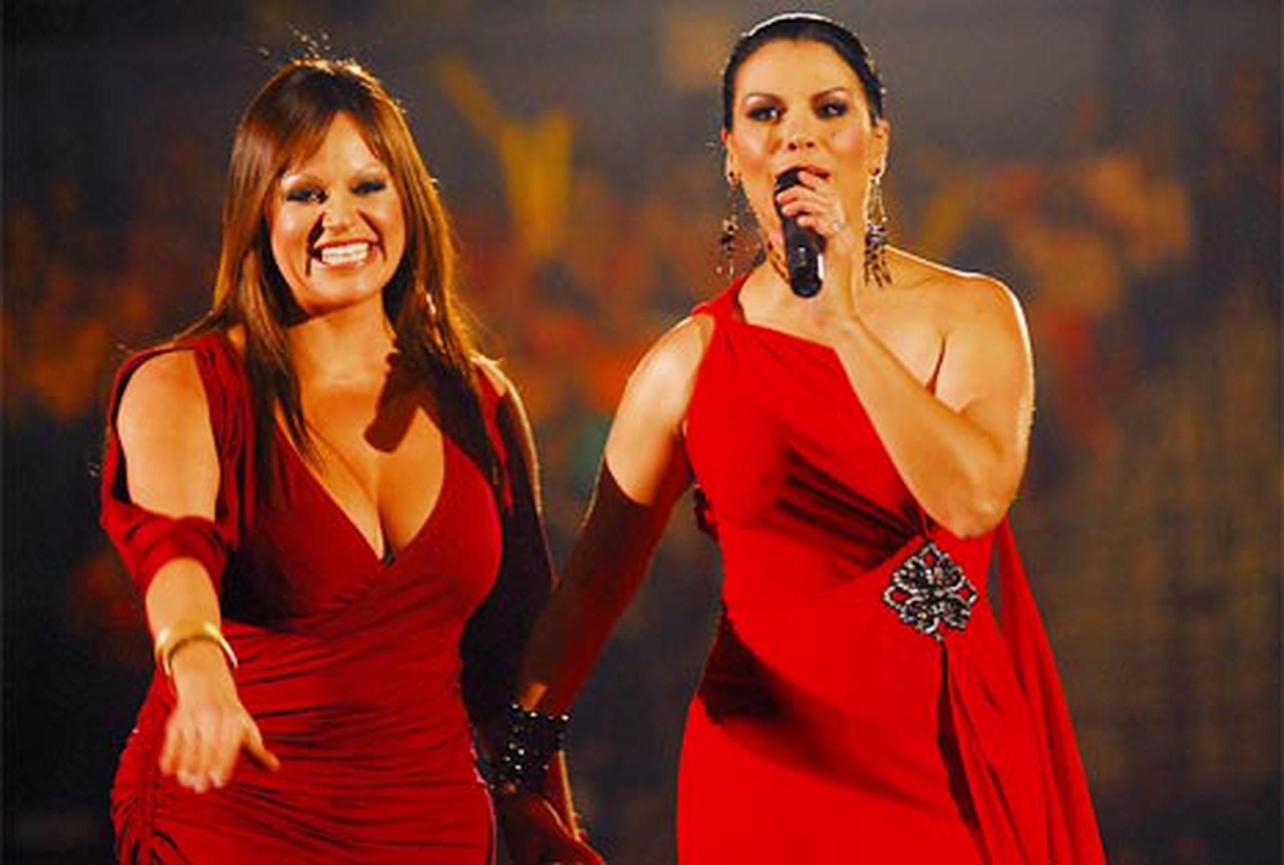 En el 2008, Jenni Rivera visitó por primera vez Puerto Rico como artista invitada del concierto Evolución Tour de Olga Tañón. (Archivo/Primera Hora)