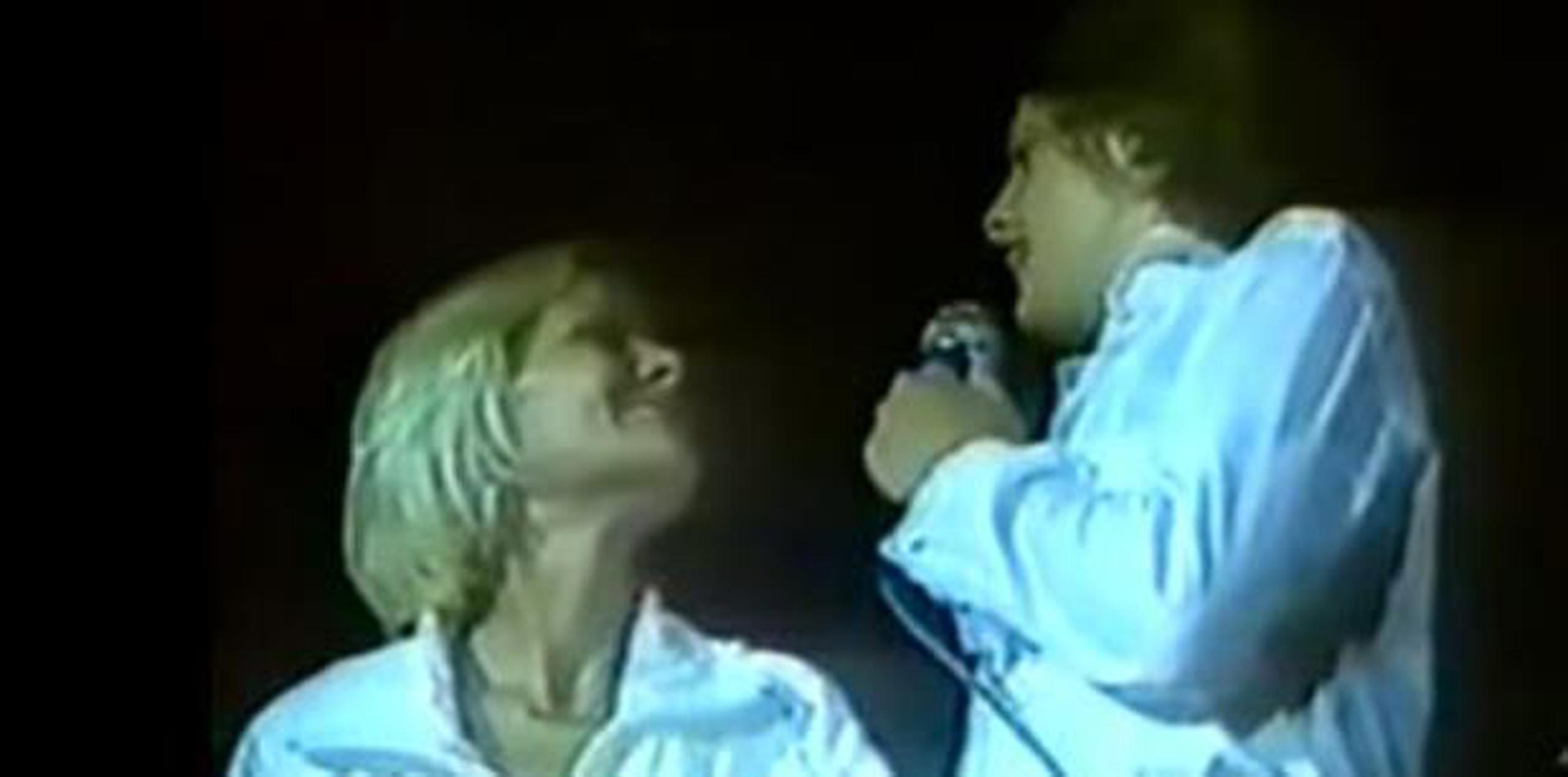Momento en que Luis Miguel le cantaba a  su madre en Buenos Aires, Argentina. (YouTube)