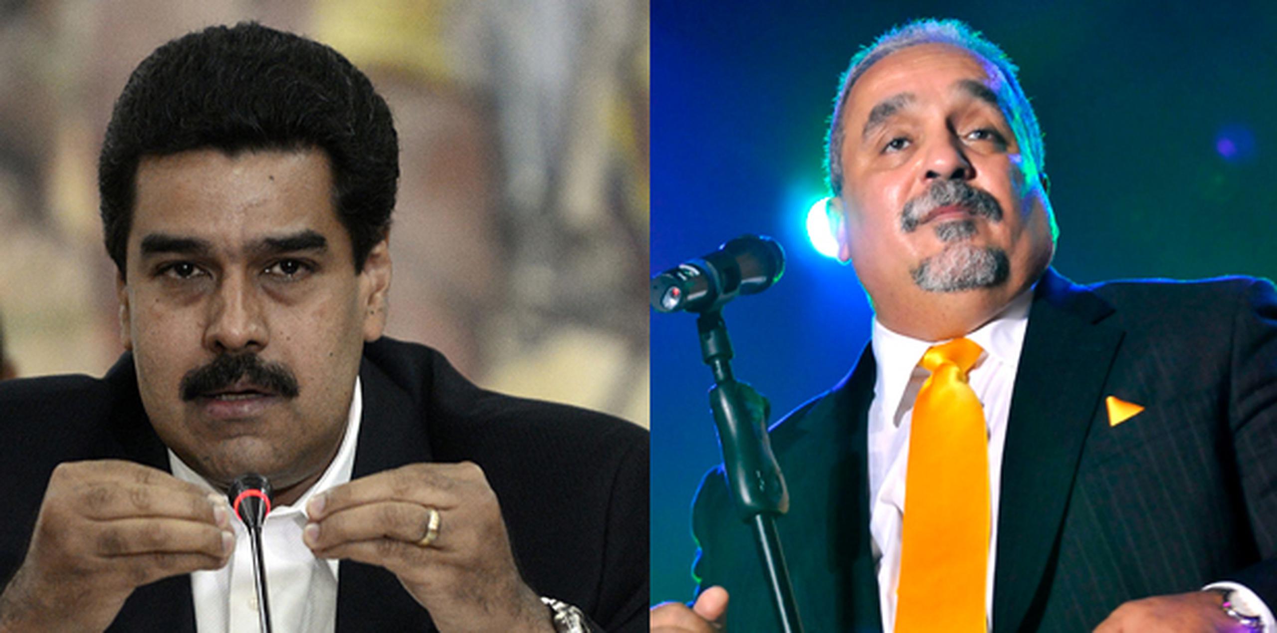 El candidato a la presidencia de Venezuela, Nicolás Maduro, y el cantante puertorriqueño Willie Colón se dedicaron canciones mutuamente y no es porque se tengan mucho cariño. (Archivo)