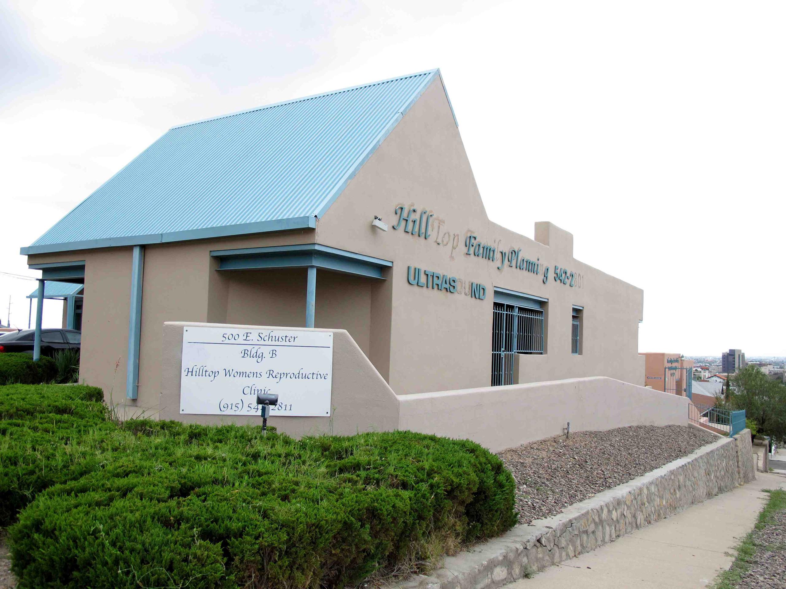Clínica de aborto en El Paso, Texas.