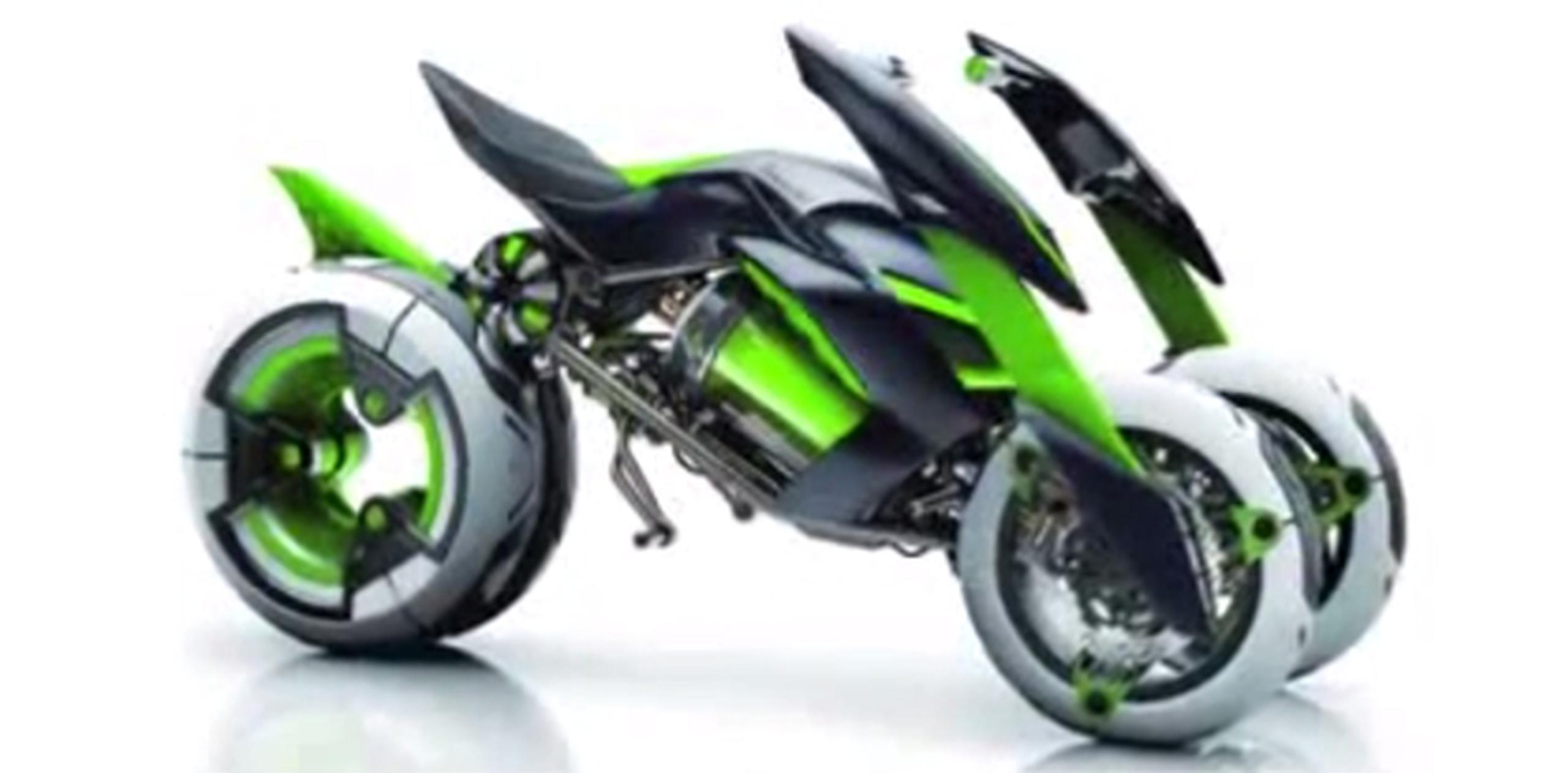Kawasaki “J”, prototipo eléctrico. (YouTube)