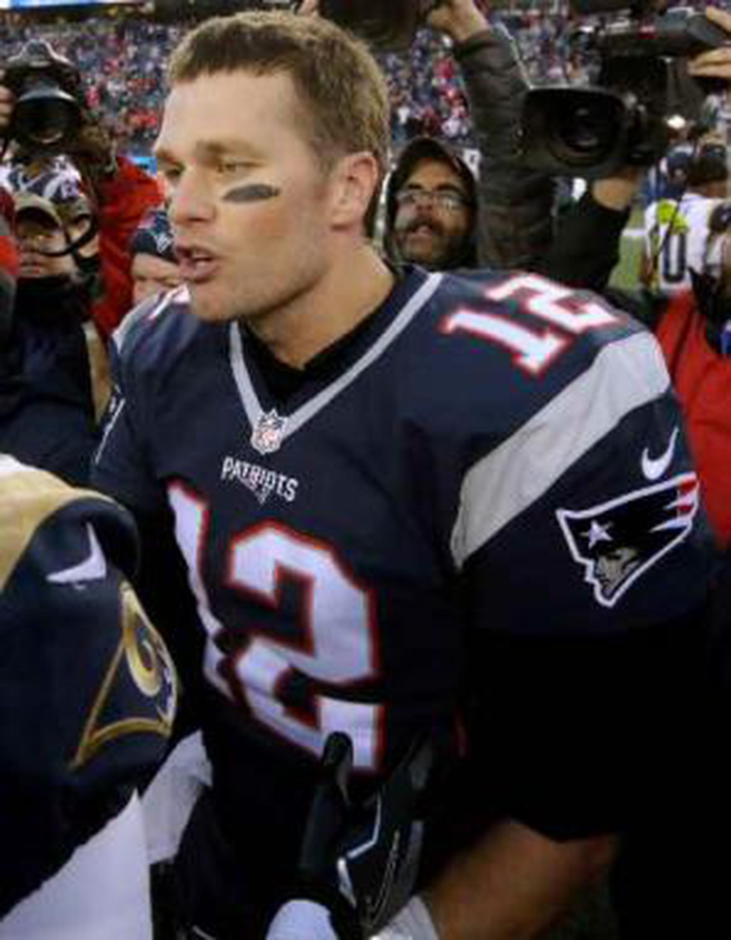 El quarterback Tom Brady buscará este domingo guiar a los Patriots a su sexto título del Super Bowl en su historia.