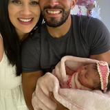 Tommy Ramos logró llegar al nacimiento de su segunda hija