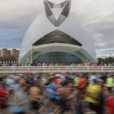 Gestan récord en Maratón de Valencia