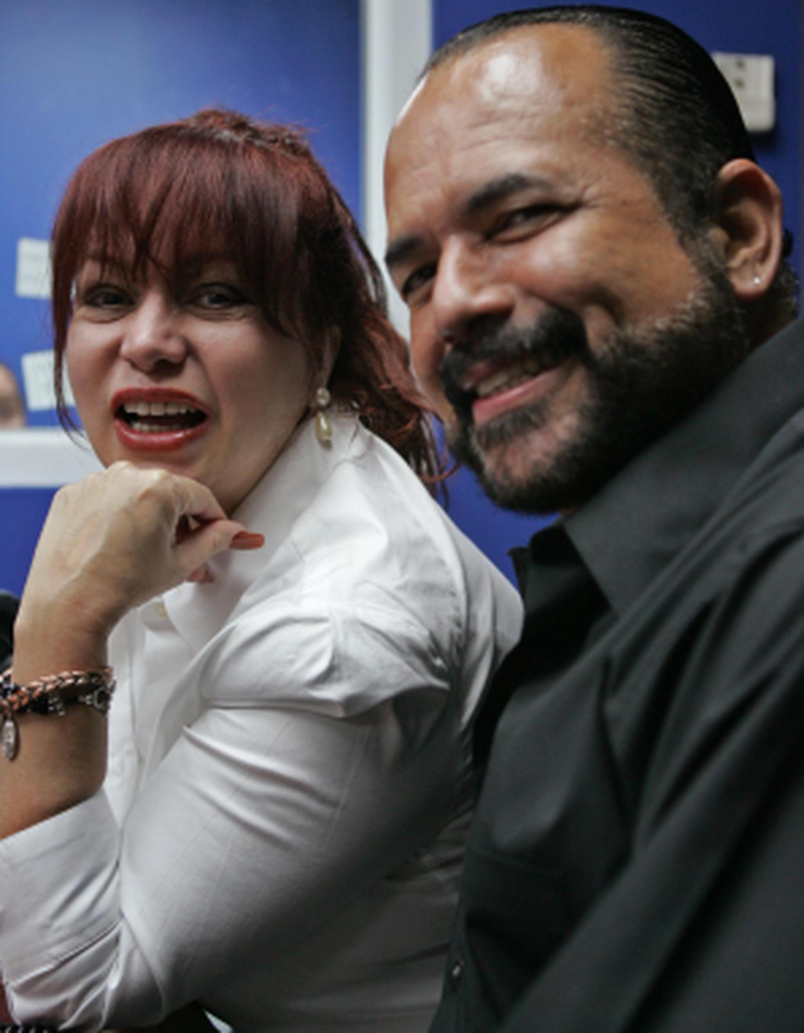 La reconciliación ha sido celebrada por la hija de la pareja, Katiria Faria y por Luis Miguel Faria, hijo del productor. (Archivo)