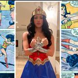 Shakira vuelve al cabello oscuro convertida en “Wonder Woman”