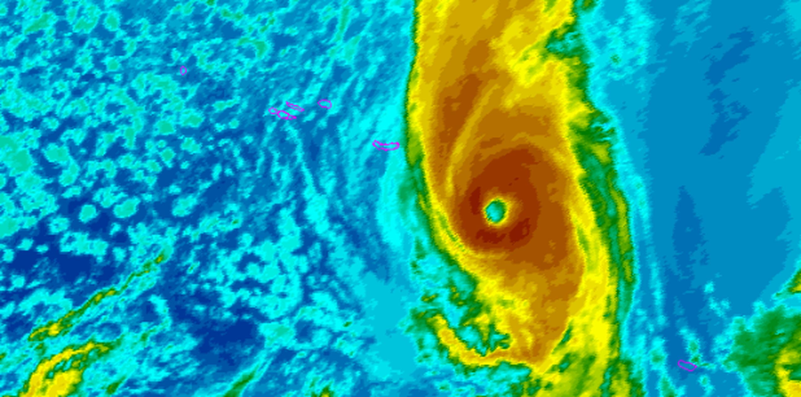 Huracán Ophelia. (NOAA)