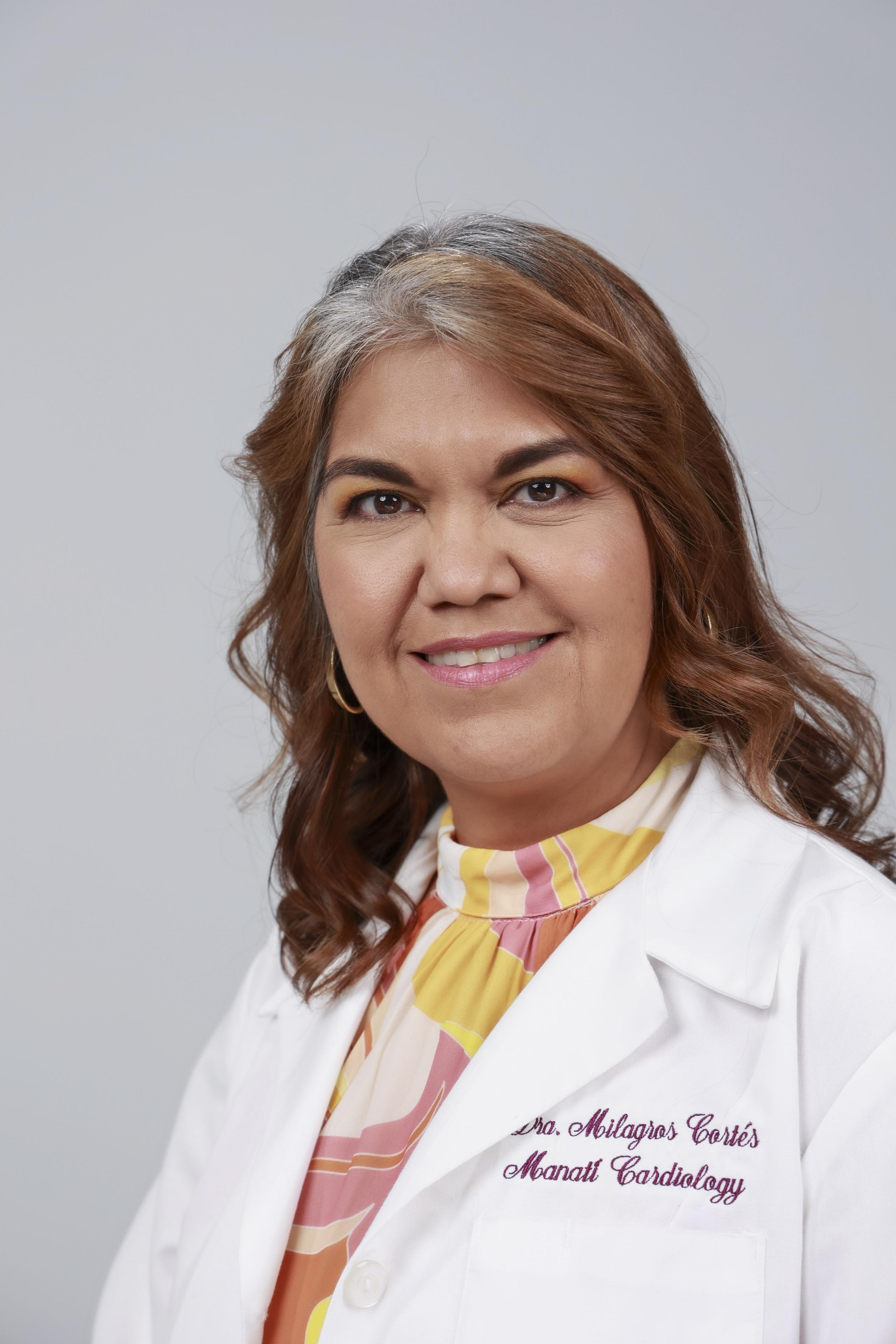 Dra. Milagro Cortés, presidenta de la Asociación de Cardiólogas de Puerto Rico
