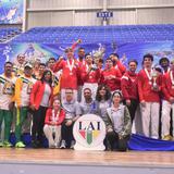 Los Taínos y Taínas se coronan campeones del taekwondo en la LAI