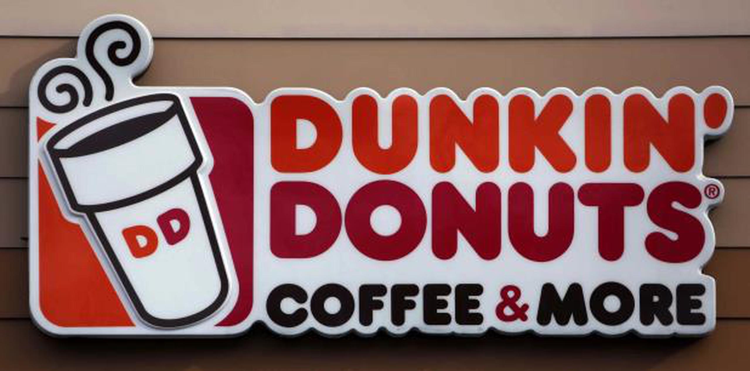 Logo de Dunkin' Donuts. (AP)