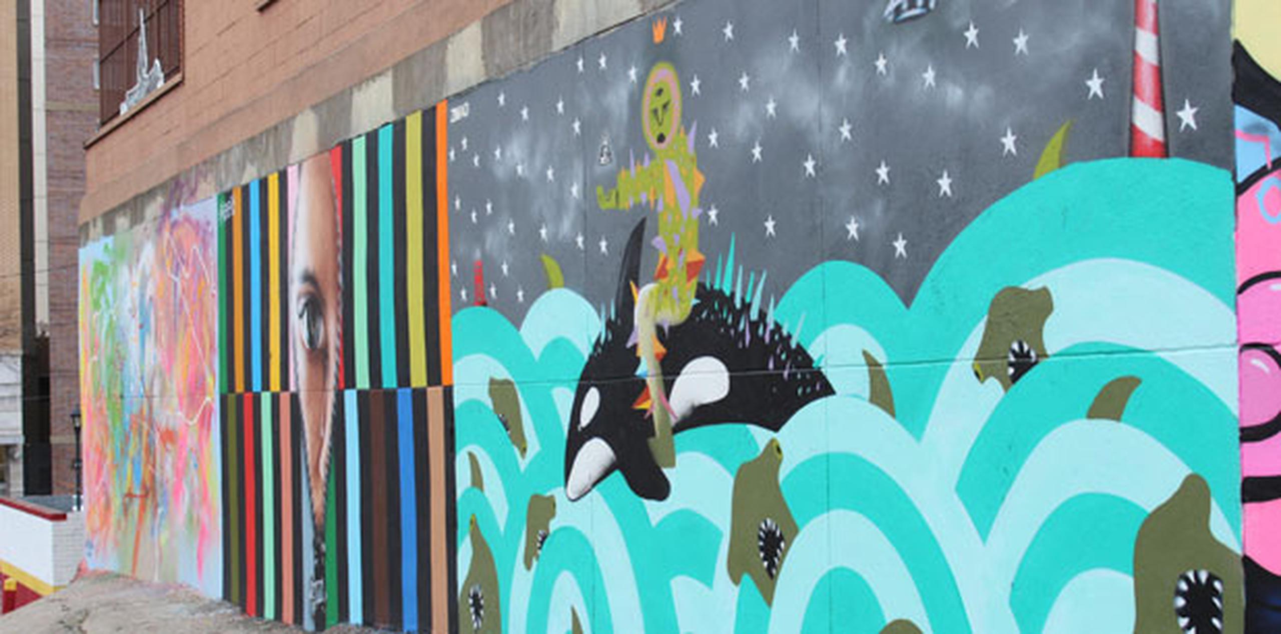 TAG es una organización creada hace cinco años que ha realizado unos 60 murales y que ha logrado reunir a artistas de arte urbano para crear obras en diversos espacios en El Bronx, un condado de mayoría latina. (EFE)