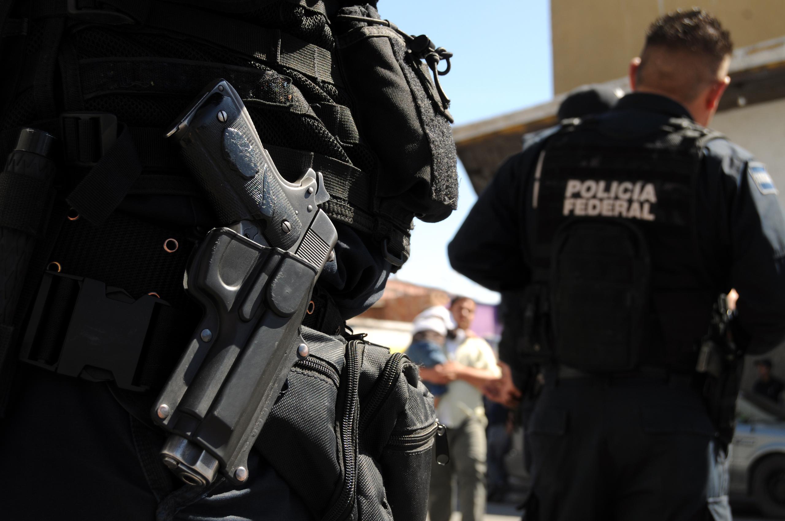 Imagen de archivo de la Policía federal de México.