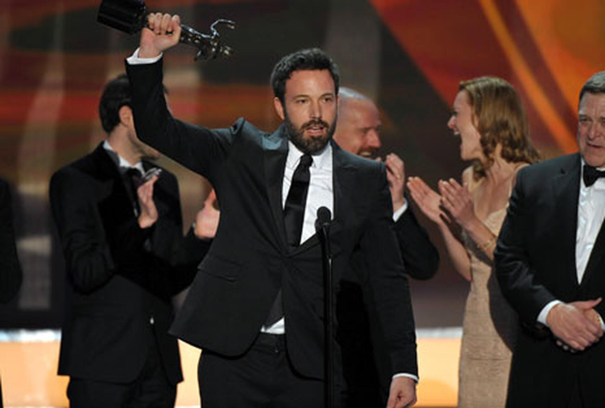 El filme de acción internacional del director Ben Affleck recibió el galardón del mejor reparto de cine. (AP)