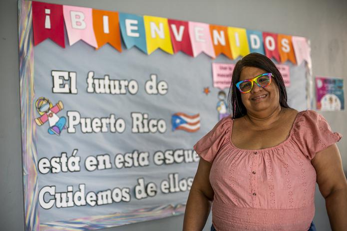 Torres Acevedo está firme en lograr que la escuela  elemental María M. Simmons de Rivera se convierta en modelo para Puerto Rico.