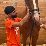 Arcángel compra un caballo para ponerlo a correr en honor a su hermano