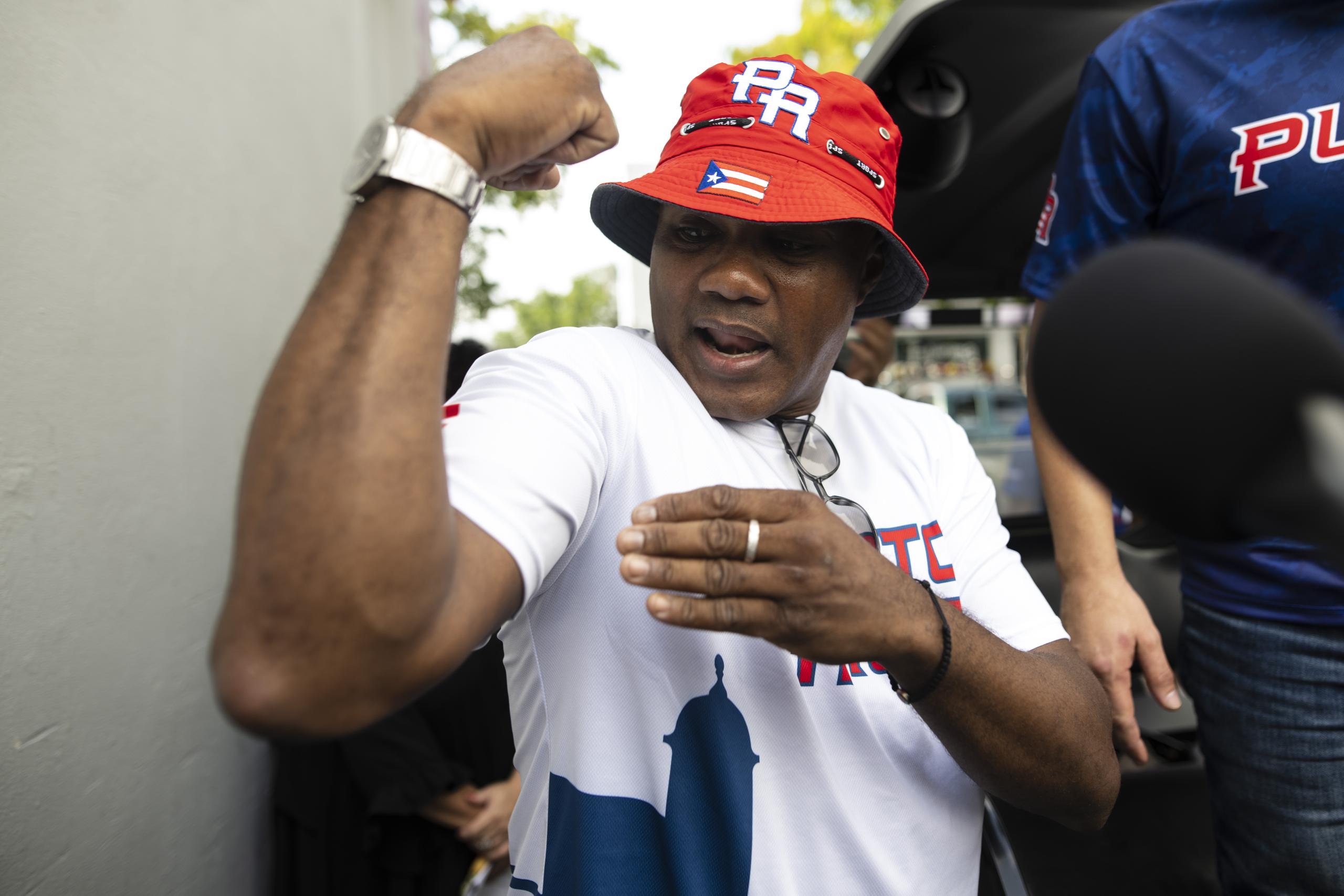 Félix "Tito" Trinidad compartió con el Equipo Nacional la poción que le daba fuerzas para sus peleas.
