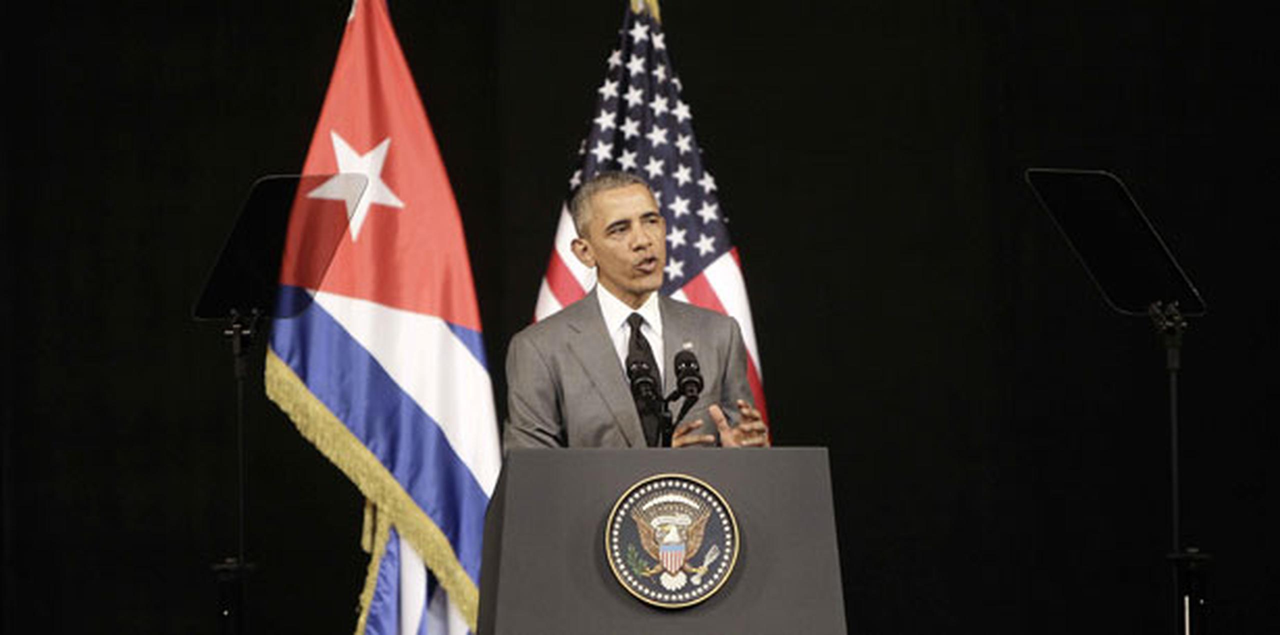Obama realiza una histórica visita a Cuba en el mayor gesto diplomático desde que en diciembre de 2014 ambos países acordaron restablecer relaciones diplomáticas. (Agencia EFE)