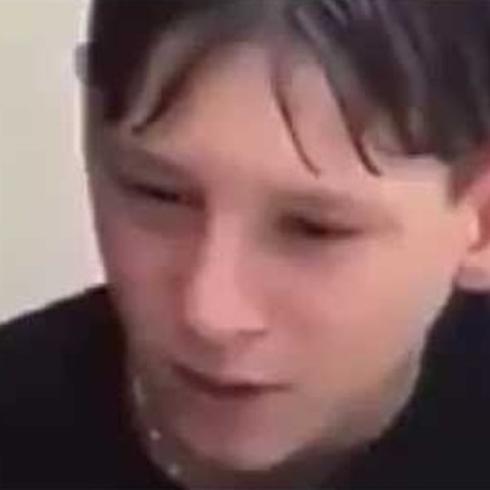 Publican vídeo de Messi cuando niño